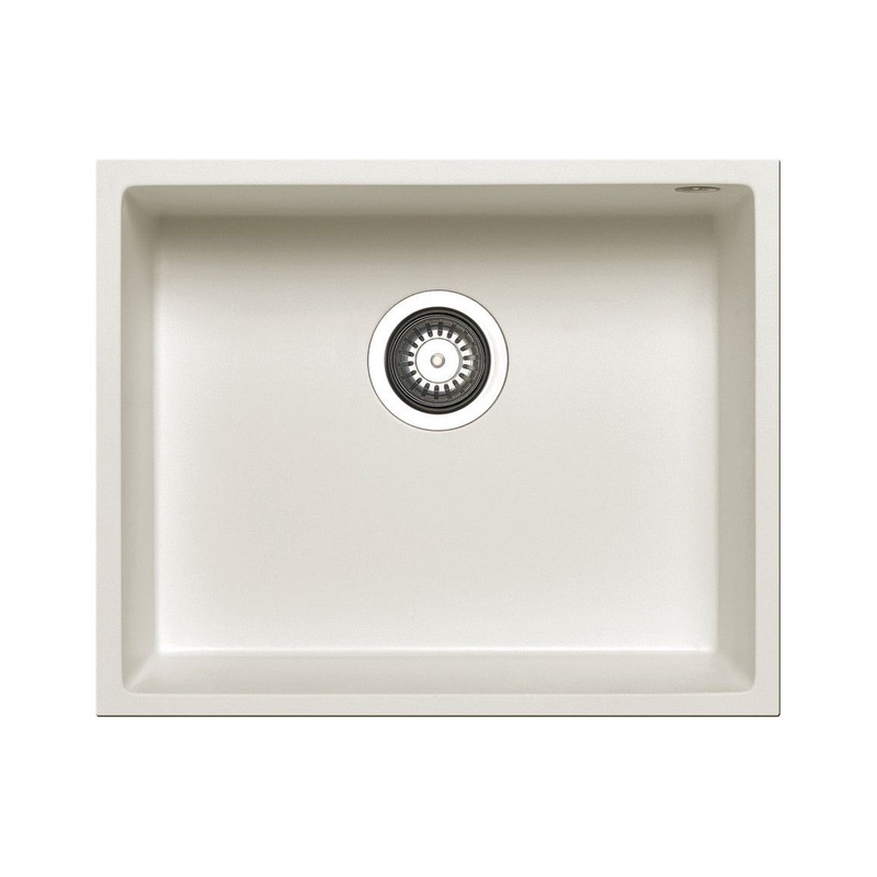 Prima+ Granite 1B Undermount Sink – White