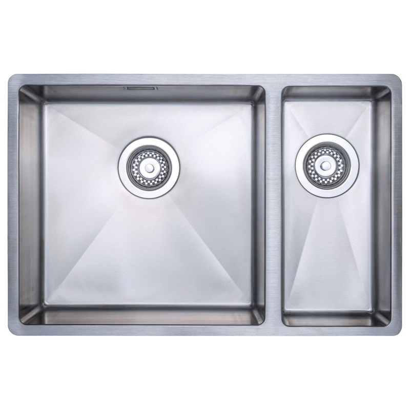 Prima+ Large 1.5B R10 LH Inset/Undermount Sink – St/Steel