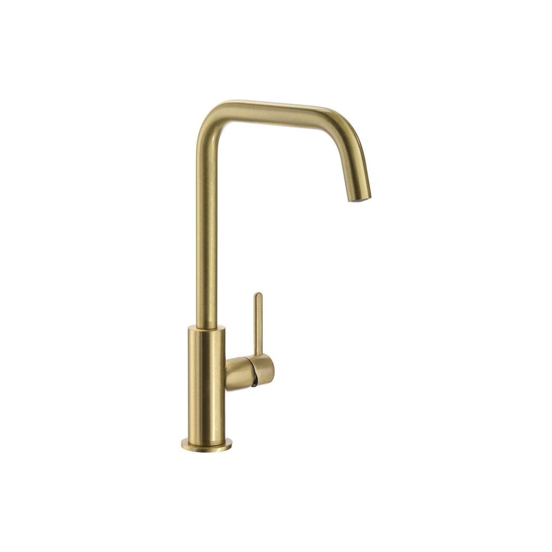 Abode Althia Single Lever Mixer Tap – Brushed Brass
