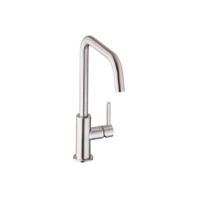 Abode Althia Single Lever Mixer Tap – Brushed Nickel