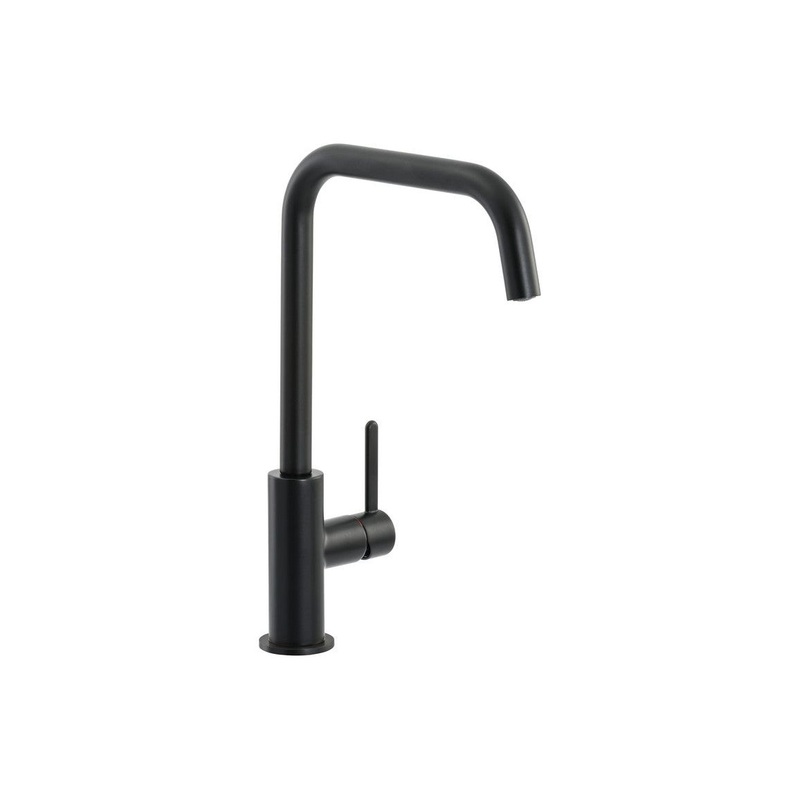 Abode Althia Single Lever Mixer Tap – Matt Black