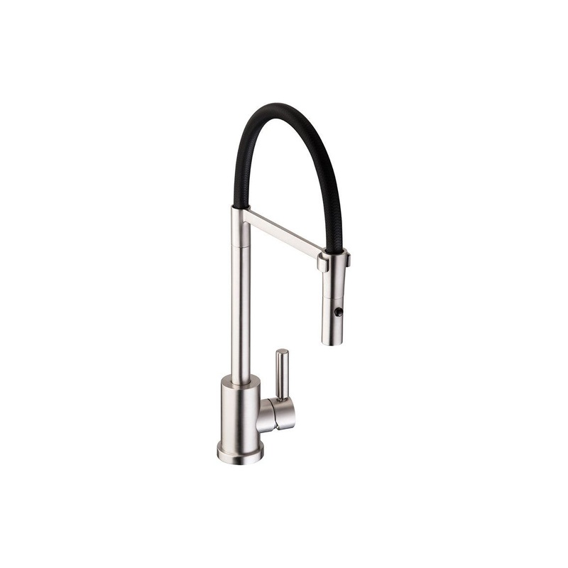 Abode Atlas Professional Single Lever Mixer Tap – Brushed Nickel