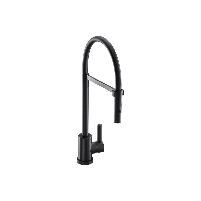 Abode Atlas Professional Single Lever Mixer Tap – Matt Black