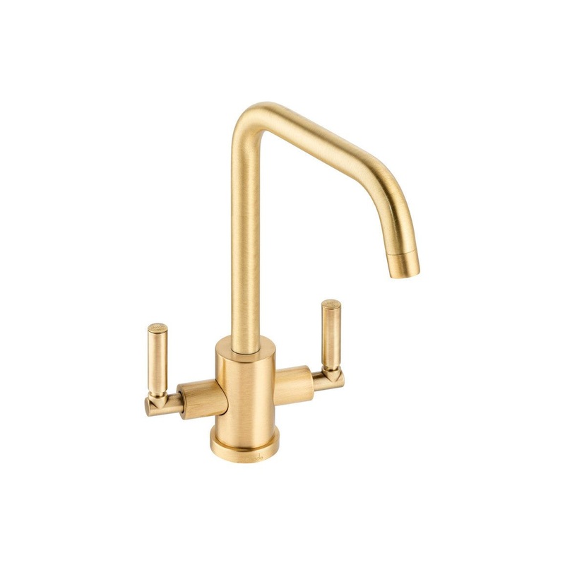 Abode Atlas Quad Monobloc Mixer Tap – Brushed Brass