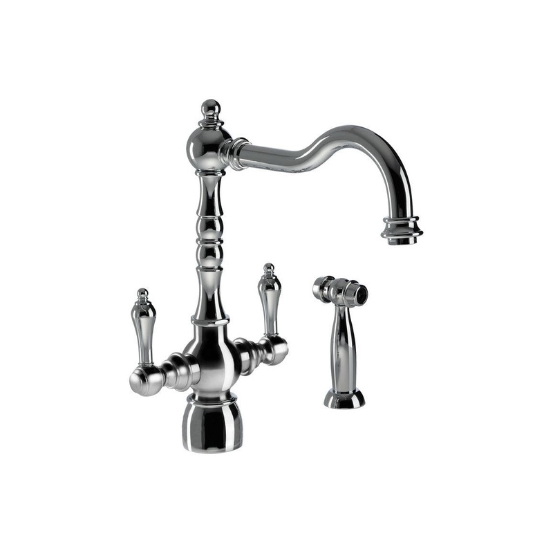 Abode Bayenne Monobloc Mixer Tap w/Handspray – Chrome