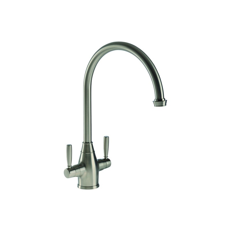 Abode Brompton Monobloc Mixer Tap – Pewter