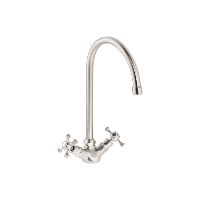 Abode Burford Monobloc Mixer Tap – Brushed Nickel
