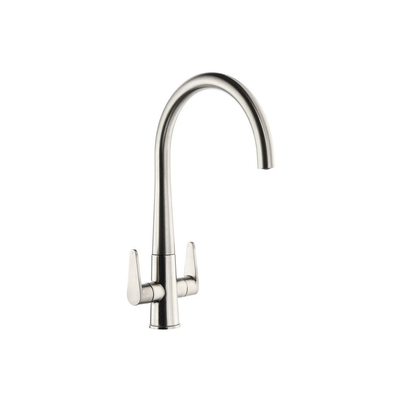 Abode Coniq R Monobloc Mixer Tap – Brushed Nickel