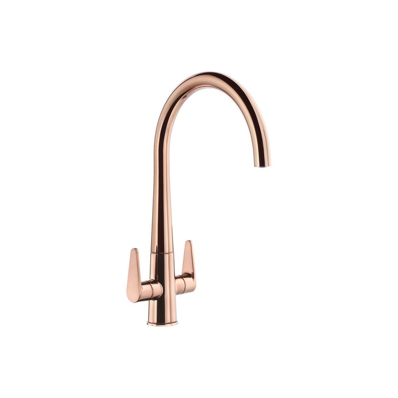 Abode Coniq R Monobloc Mixer Tap – Polished Copper