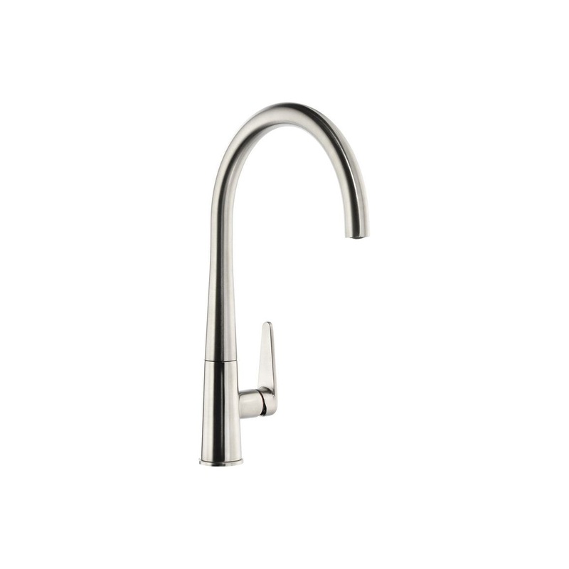 Abode Coniq R Single Lever Mixer Tap – Brushed Nickel