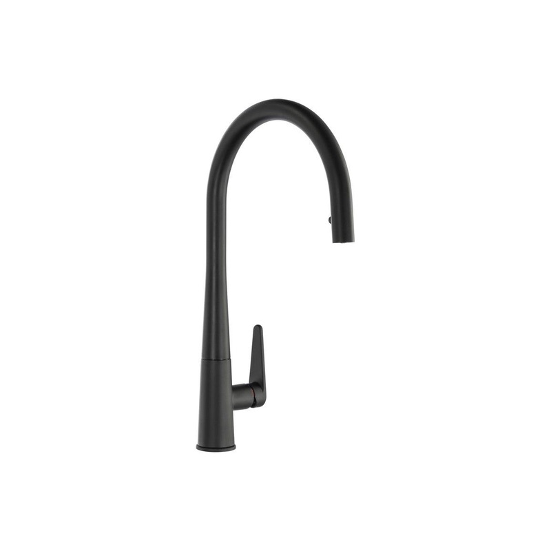 Abode Coniq R Single Lever Mixer Tap w/Pull Out – Matt Black