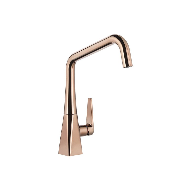 Abode Coniq S Single Lever Mixer Tap – Polished Copper