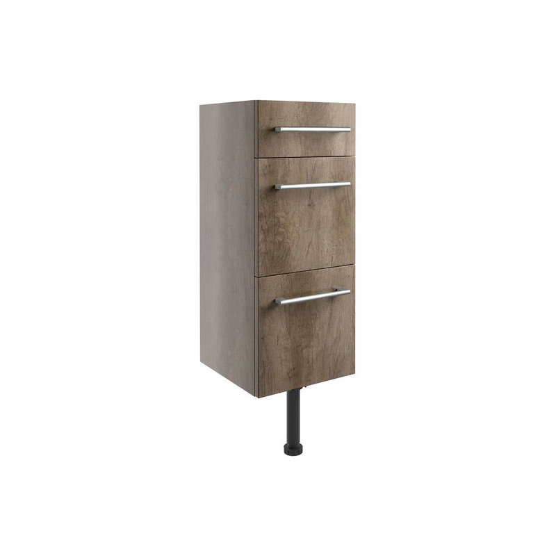 Cedar 300mm 3 Drawer Unit – Nebraska Oak