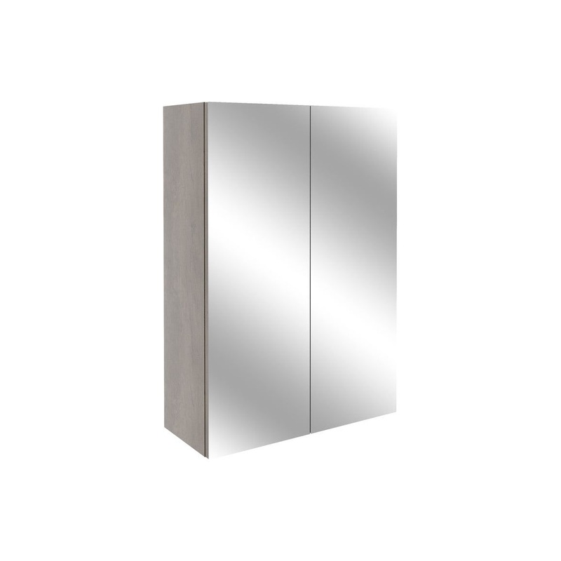 Cedar 500mm Mirrored Unit – Nebraska Oak