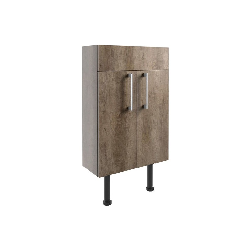 Cedar 500mm Slim Basin Unit – Nebraska Oak
