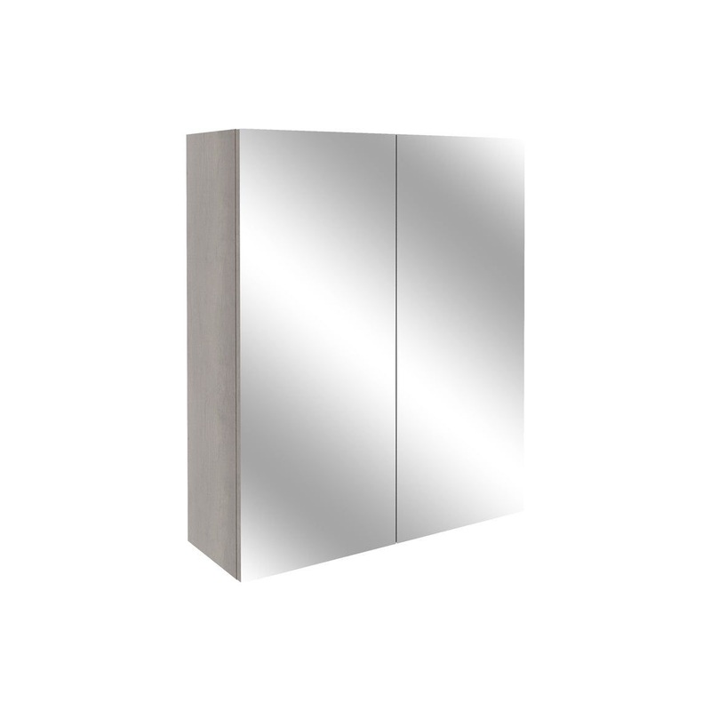 Cedar 600mm Mirrored Unit – Nebraska Oak