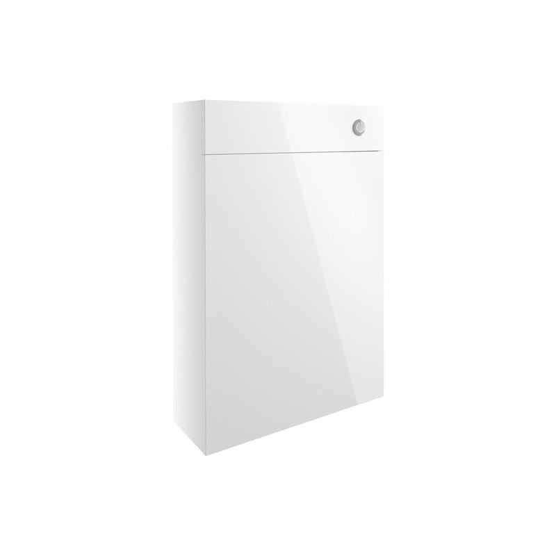 Cedar 600mm Slim WC Unit – White Gloss