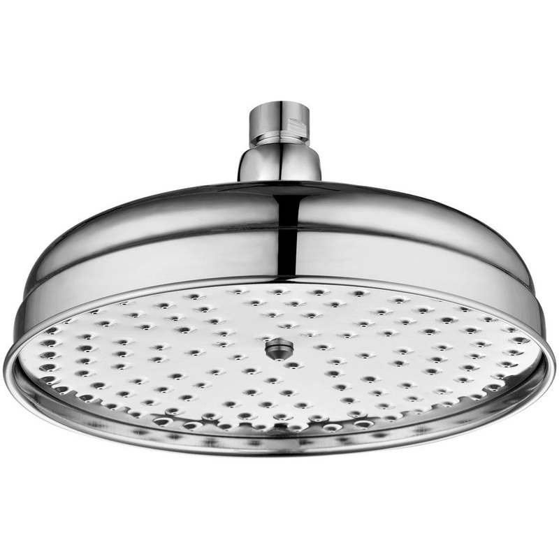 200mm Round Traditional Showerhead – Chrome