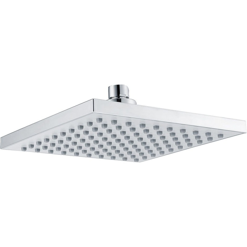 200mm Square Showerhead – Chrome