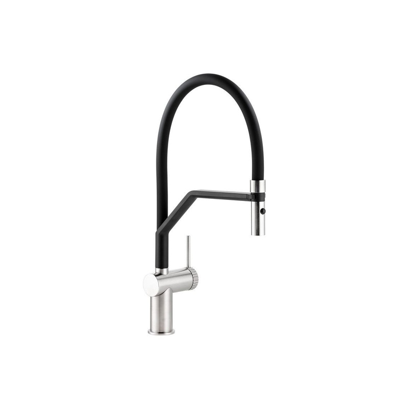 Abode Fraction Semi-Professional Mixer Tap – Brushed Nickel