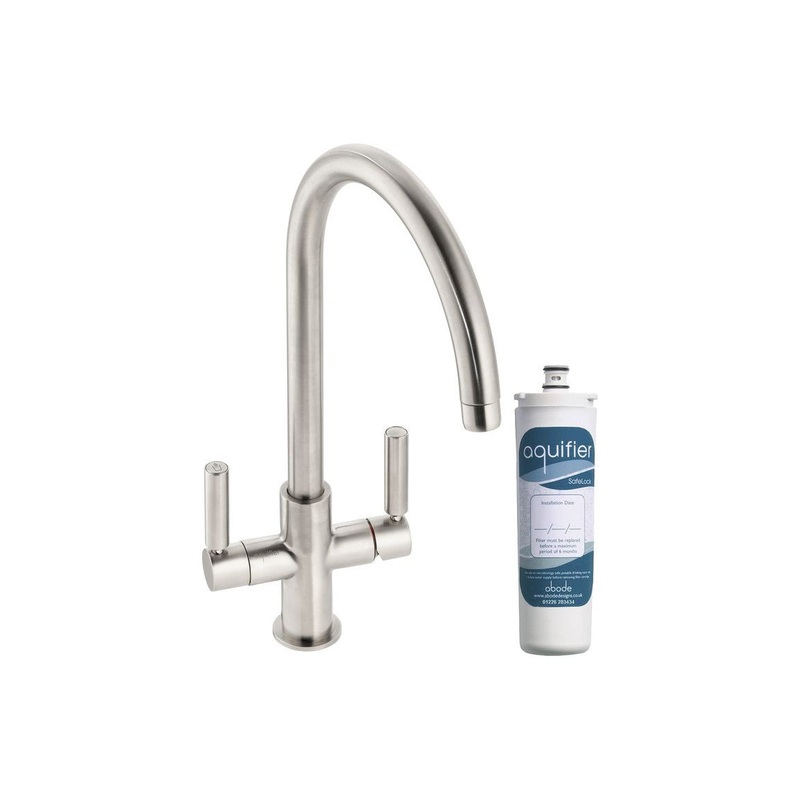 Abode Globe Aquifier Mixer Tap – Brushed Nickel
