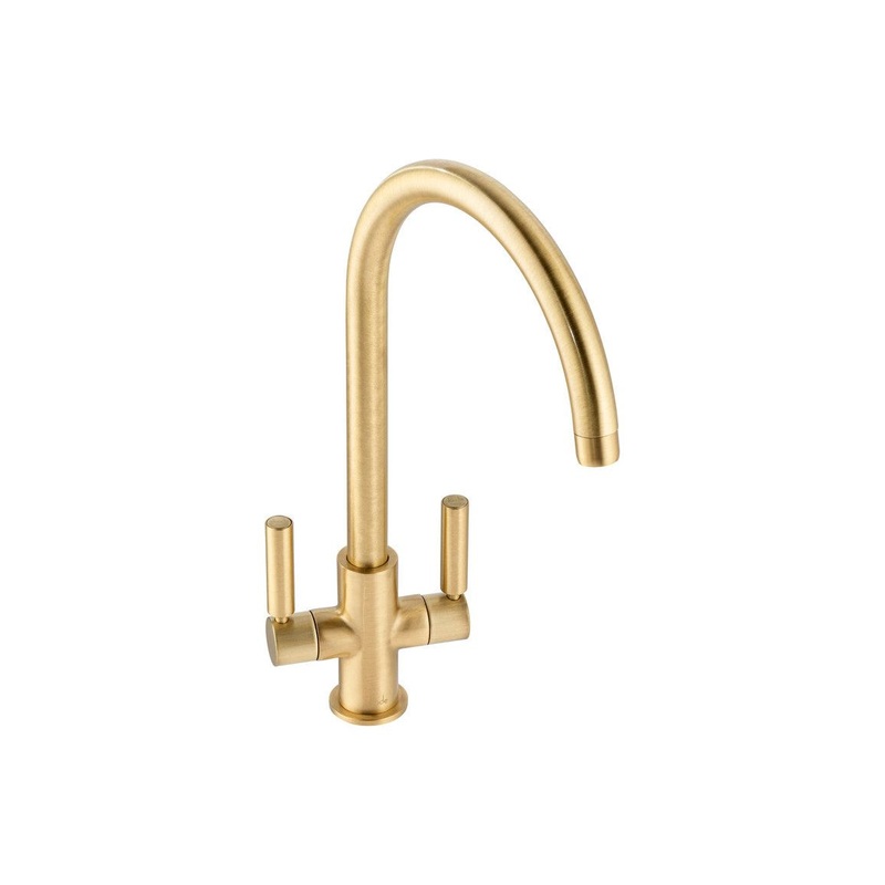 Abode Globe Monobloc Mixer Tap – Brushed Brass