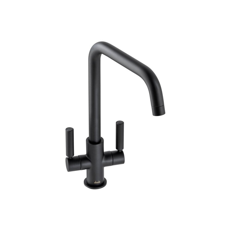 Abode Globe Quad Monobloc Mixer Tap – Matt Black