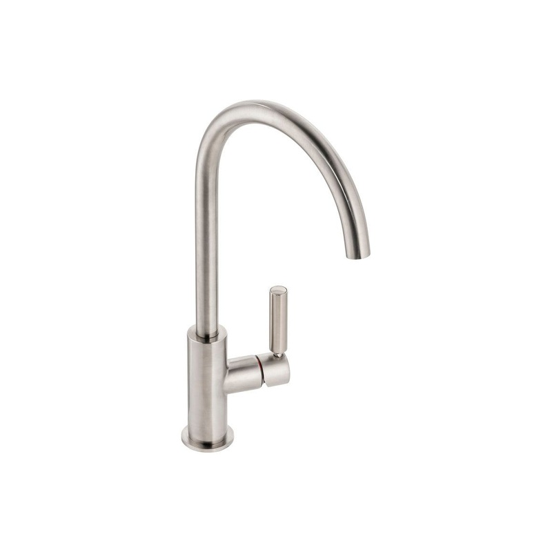 Abode Globe Single Lever Mixer Tap – Brushed Nickel