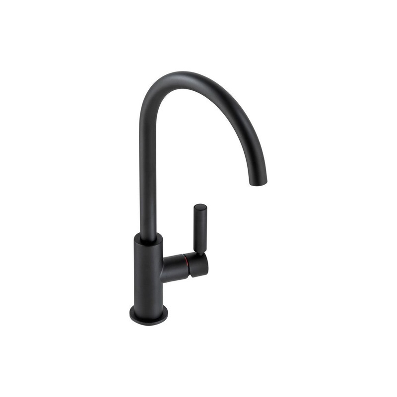 Abode Globe Single Lever Mixer Tap – Matt Black