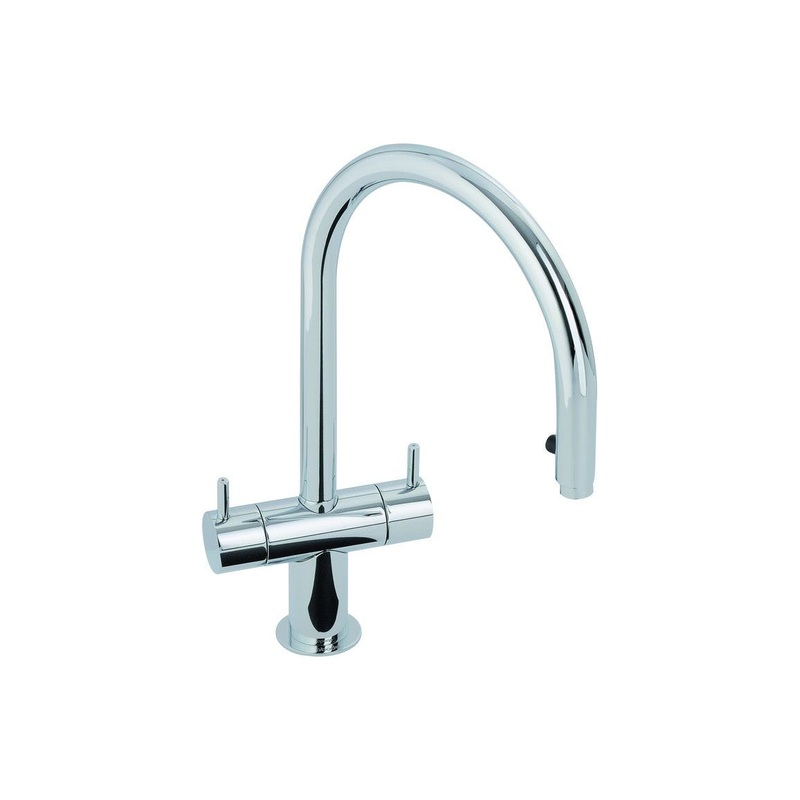 Abode Hesta Mixer Tap w/Pull Out – Chrome