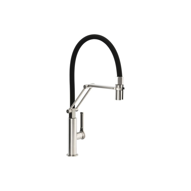 Abode Hex Professional Mixer Tap – Brushed Nickel