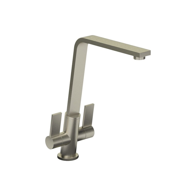 Abode Linear Flair Monobloc Mixer Tap – Brushed Nickel