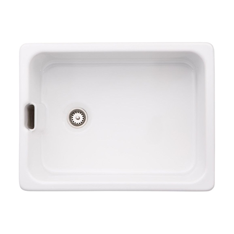 Abode New Belfast 1B Undermount Sink – White
