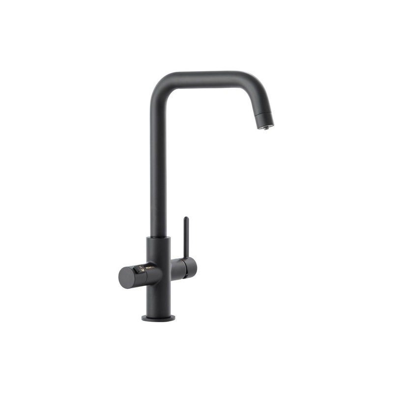 Abode Prothia 3 IN 1 Quad Spout Slimline Monobloc Tap – Matt Black