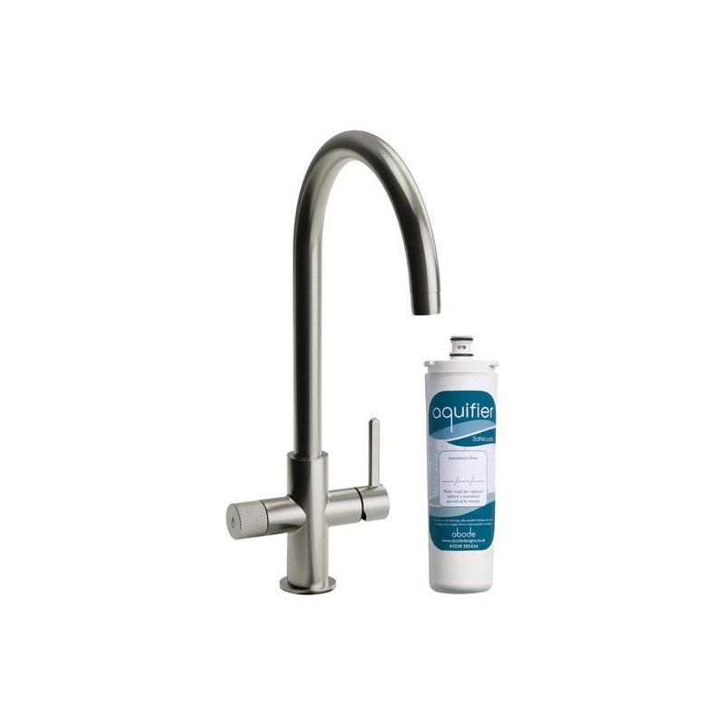 Abode Puria Aquifier Mixer Tap – Brushed Nickel