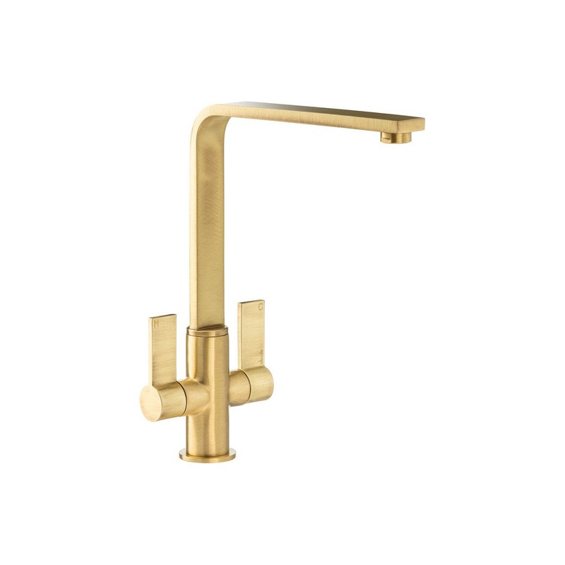 Abode Quantic Monobloc Mixer Tap – Brushed Brass