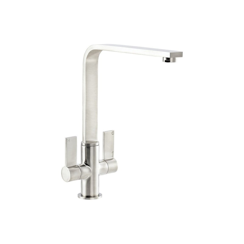 Abode Quantic Monobloc Mixer Tap – Brushed Nickel