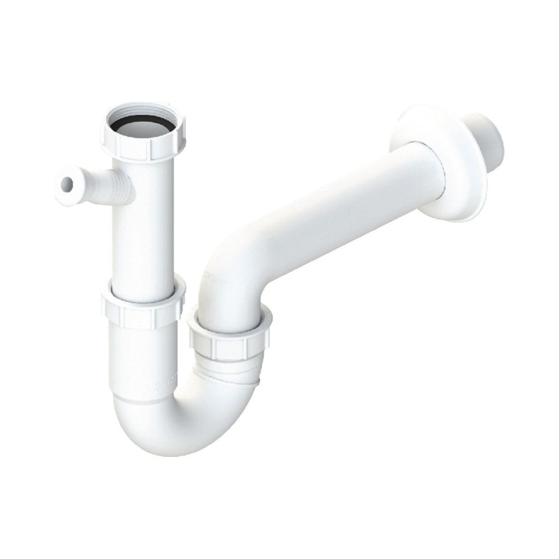 Abode Single Bowl Pipework Kit – White
