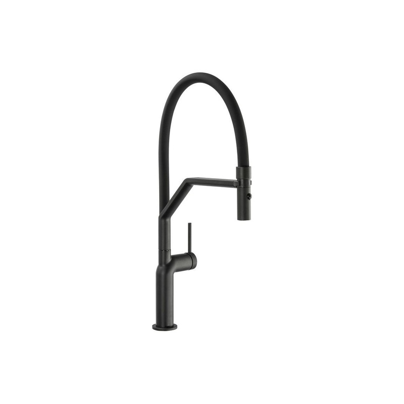 Abode Tubist Professional Mixer Tap w/Pull Around – Matt Black