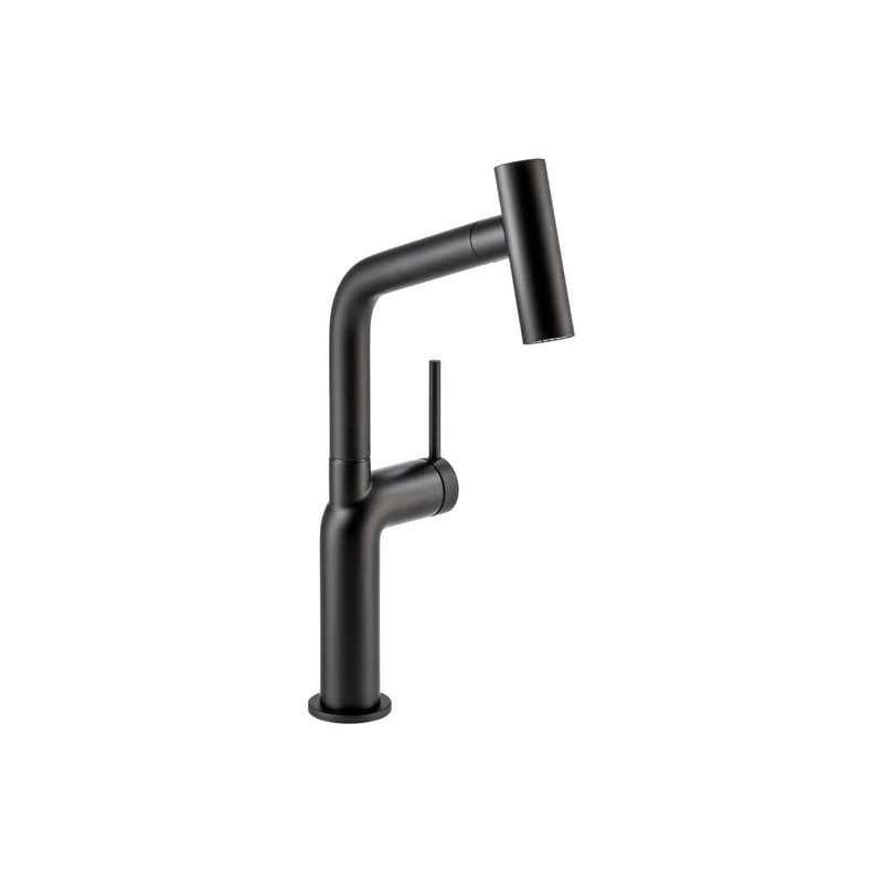Abode Tubist T Single Lever Mixer Tap w/Pull Out – Matt Black