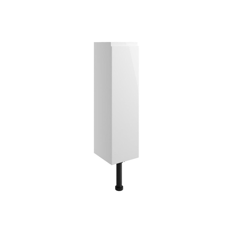 Garrett 200mm Slim Base Unit – White Gloss
