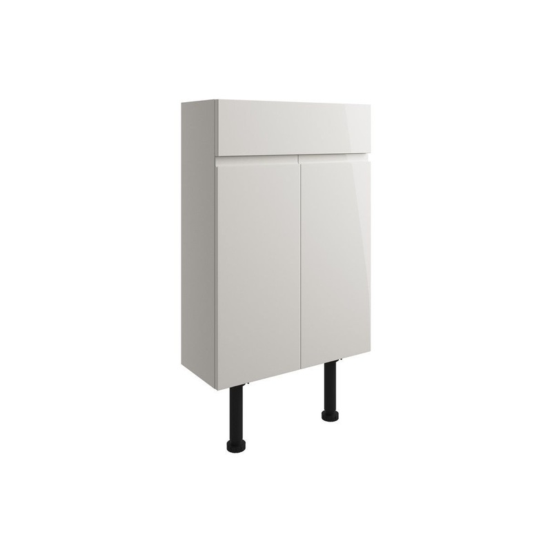 Garrett 500mm Slim Basin Unit – Pearl Grey Gloss