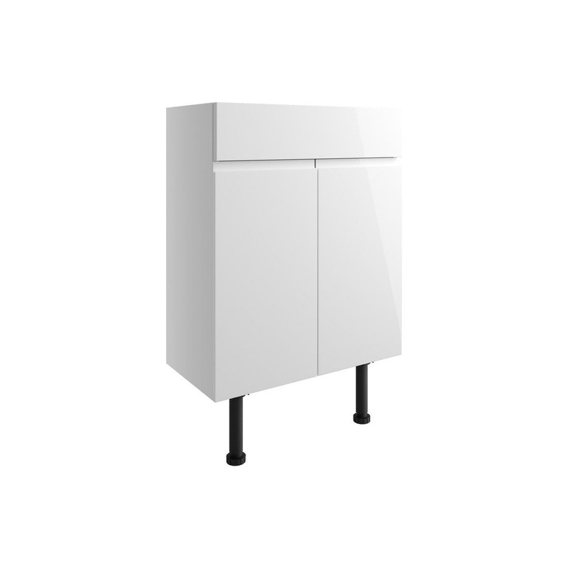 Garrett 600mm Basin Unit – White Gloss