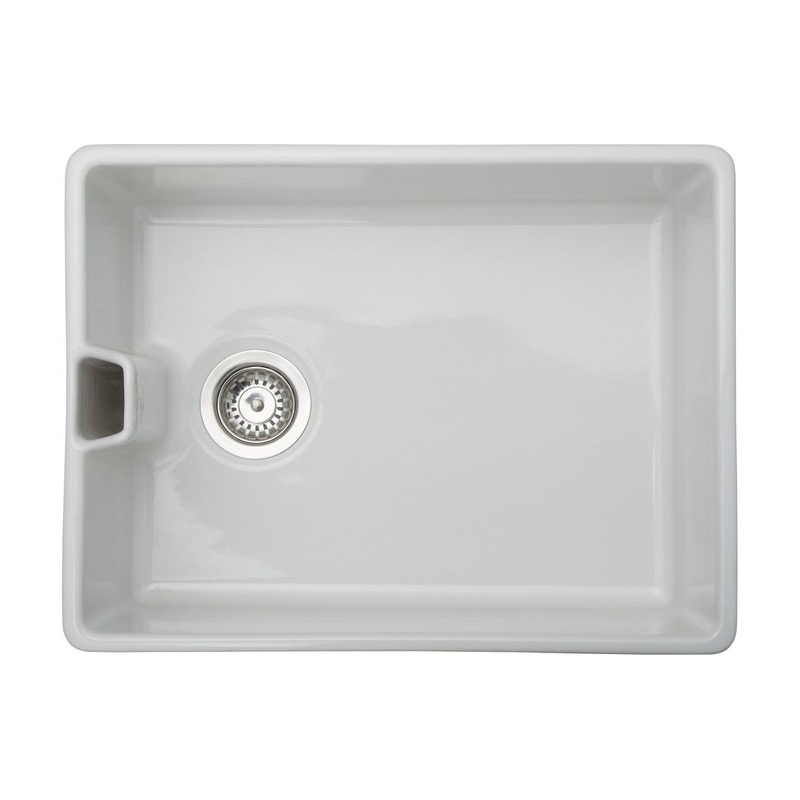 Prima 1B Belfast Fire Clay Sink – White