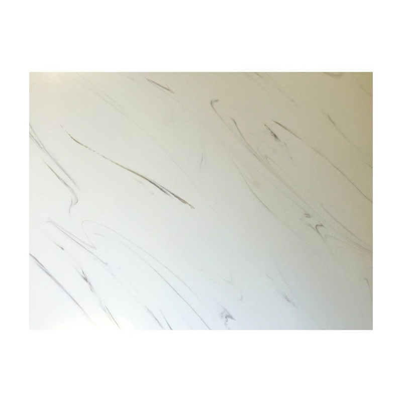 Solid Slim Surface 1820x330x12mm Worktop – Calcatta Marble