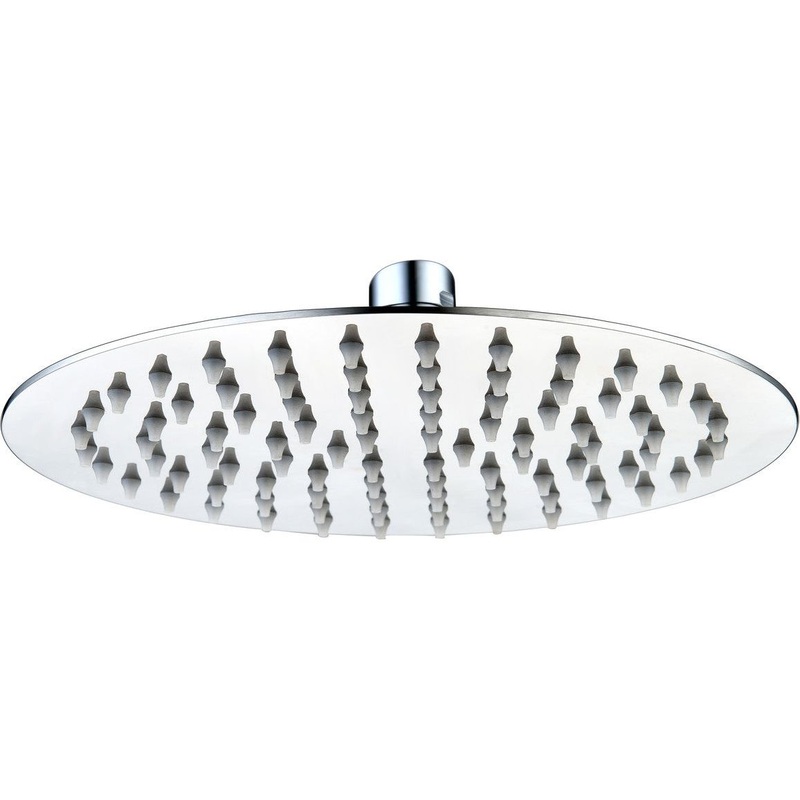 200mm Round Ultraslim Showerhead – St/Steel