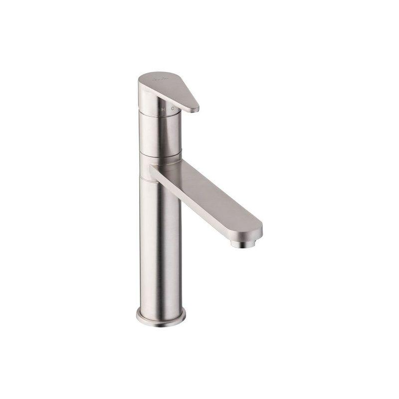 Abode Prime Single Lever Mixer Tap – Brushed Nickel