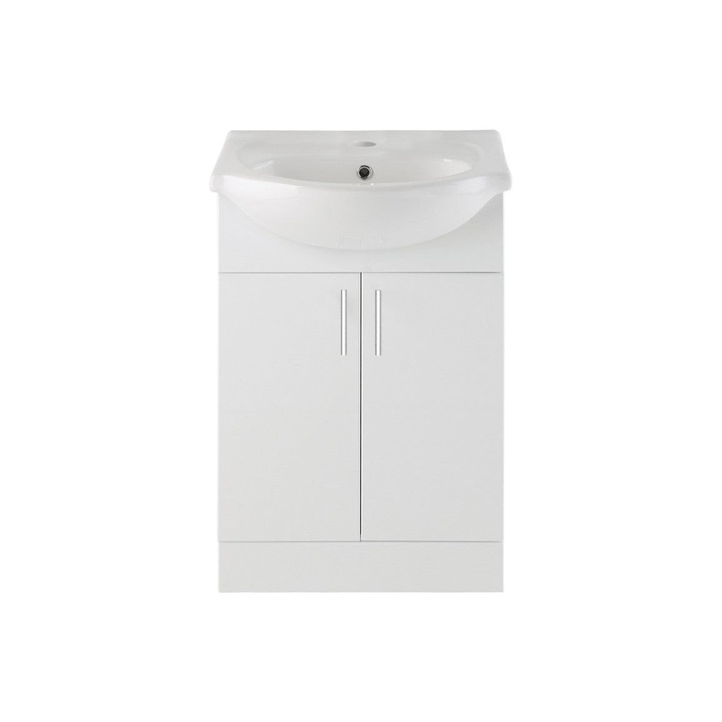 Aspen 560mm Basin Unit & Basin – White Gloss