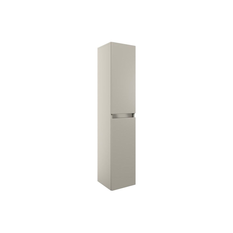 Conifer 300mm 2 Door Wall Hung Tall Unit – Latte