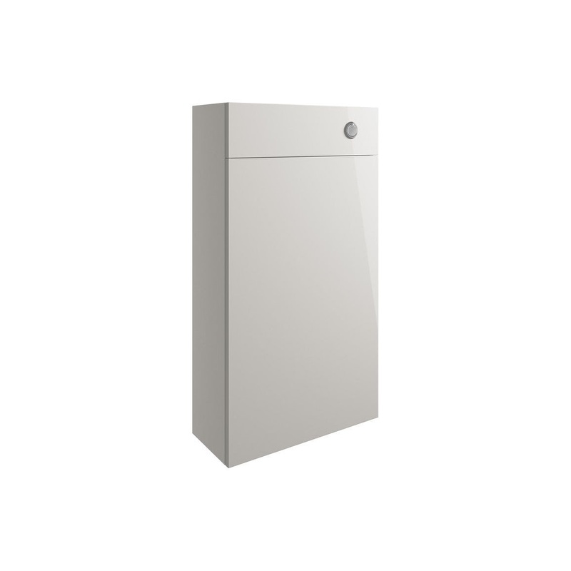 Garrett 500mm Slim WC Unit – Pearl Grey Gloss